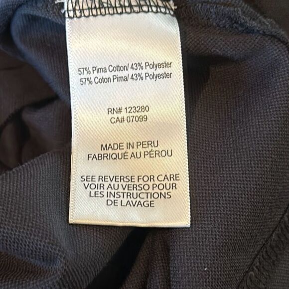 Travis Matthew Purple Gray Striped Golf Polo Pima Cotton Blend Shirt  XL HOLE - Picture 8 of 10